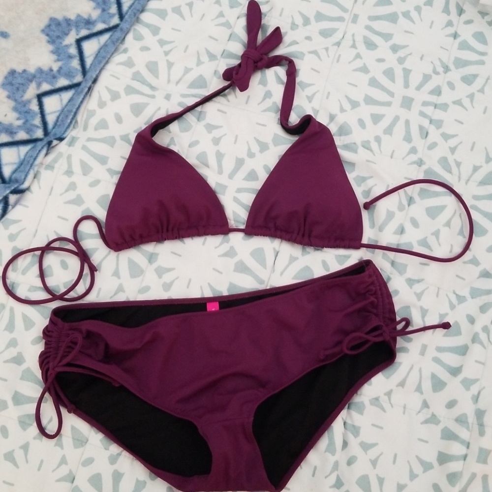 VS plum swimsuit